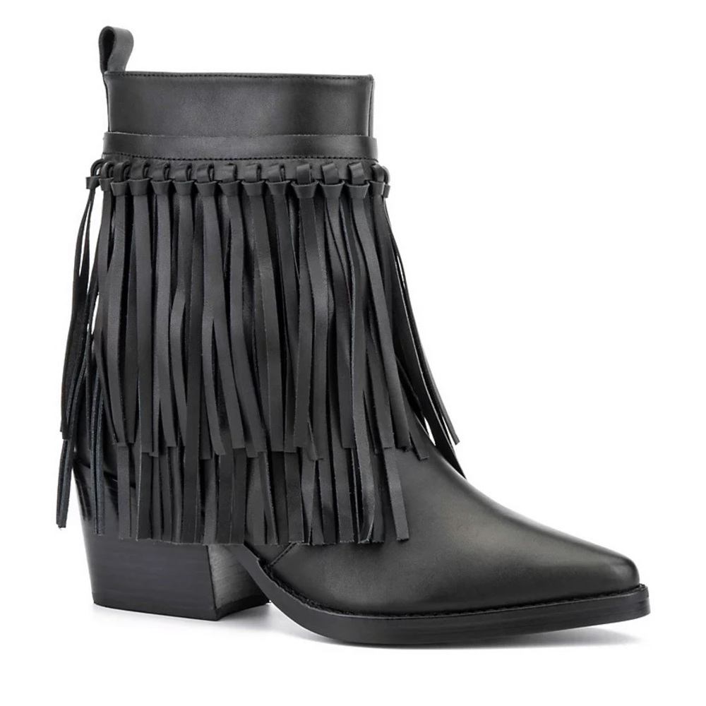 NWOB Rebel By Rebel Wilson Sz 11 Black Ankle Boots